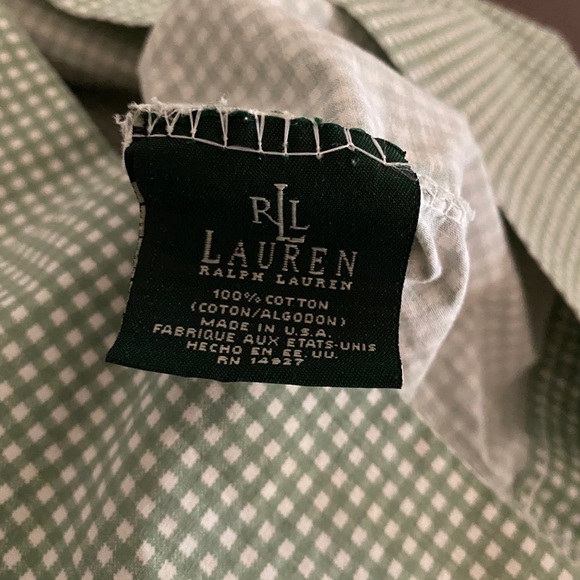 Ralph Lauren Allison Gingham Check Pillowcase - Picture 3 of 5